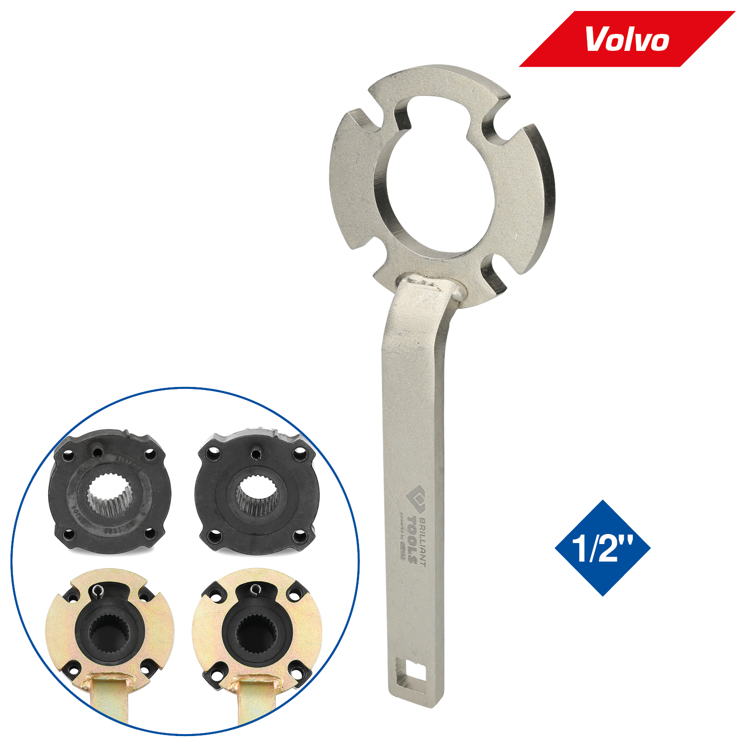 Schwingungsdämpfer-Halteschlüssel für Ford und Volvo